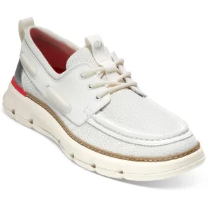 4.Zerogrand Regatta Boat Shoes Mens Lace-Up Man Made Boat Shoes