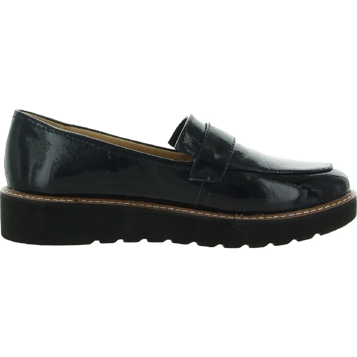Adiline Womens Padded Insole Slip On Loafers