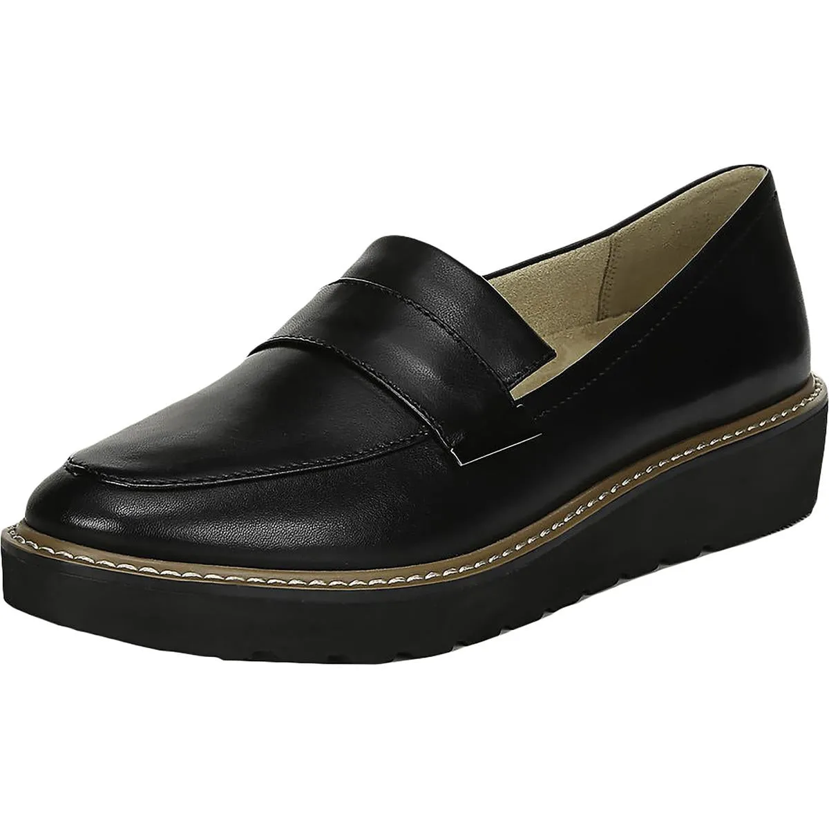 Adiline Womens Padded Insole Slip On Loafers