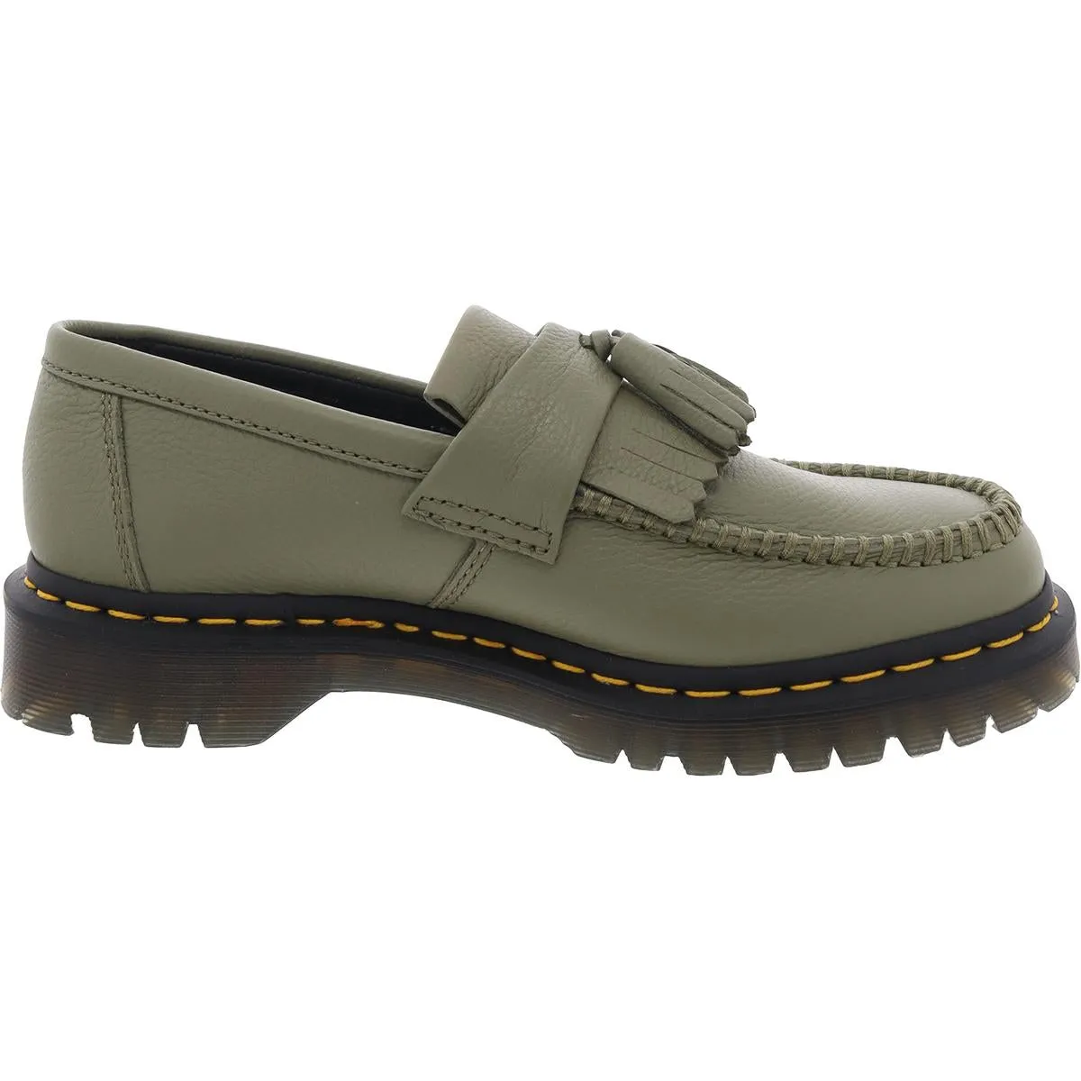 Adrian Womens Embellished Leather Loafers