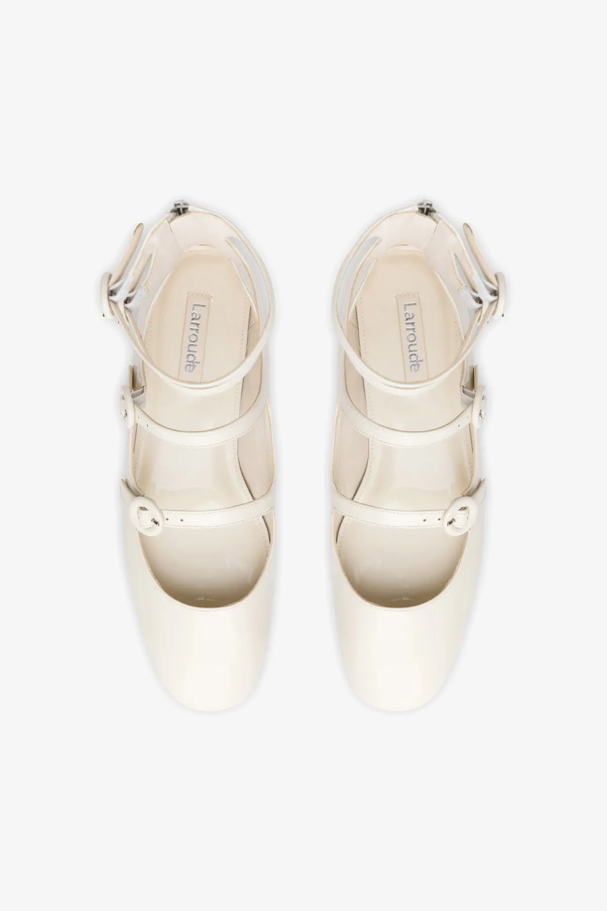 Alexa Flat In Ivory Patent
