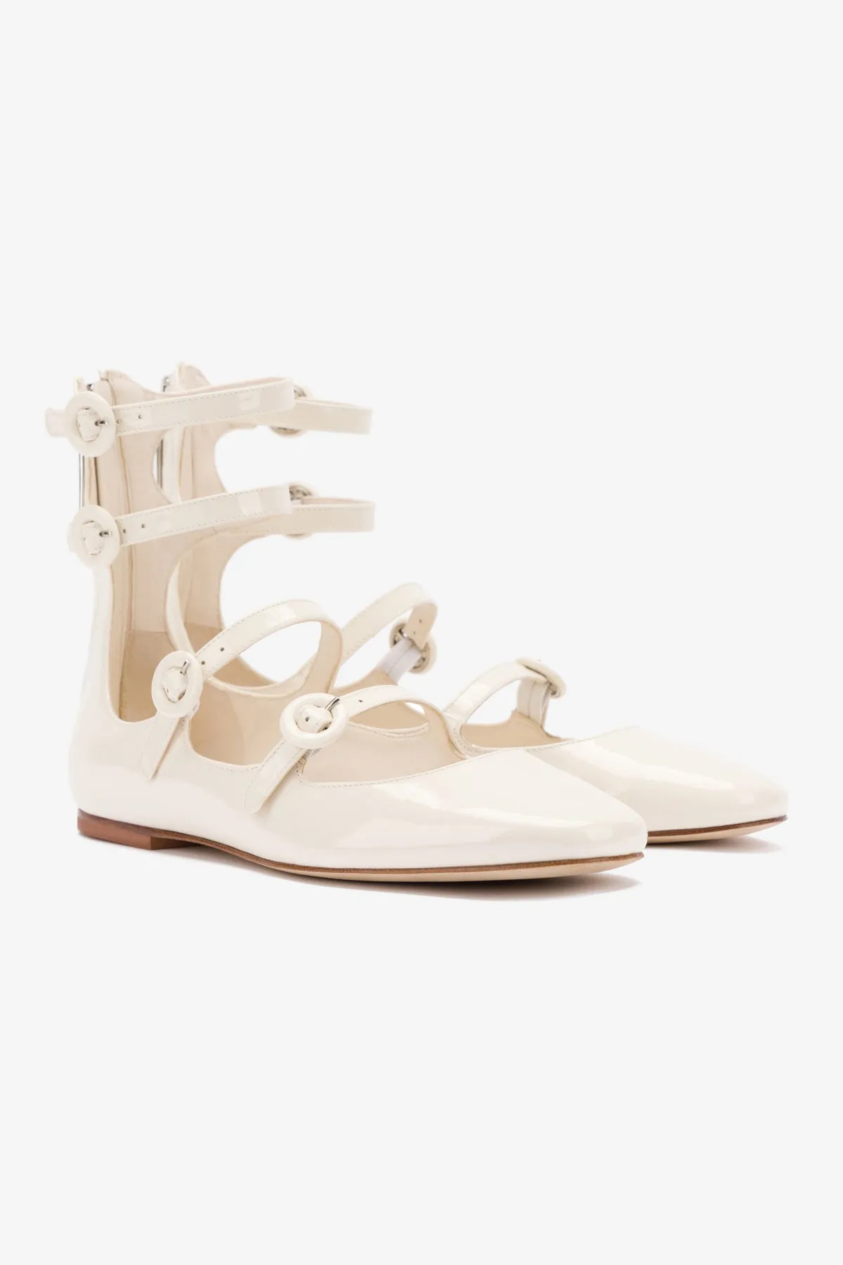 Alexa Flat In Ivory Patent