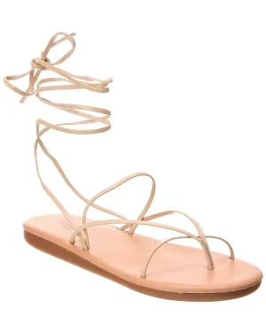 Ancient Greek Sandals String Flip Flop Leather Sandal