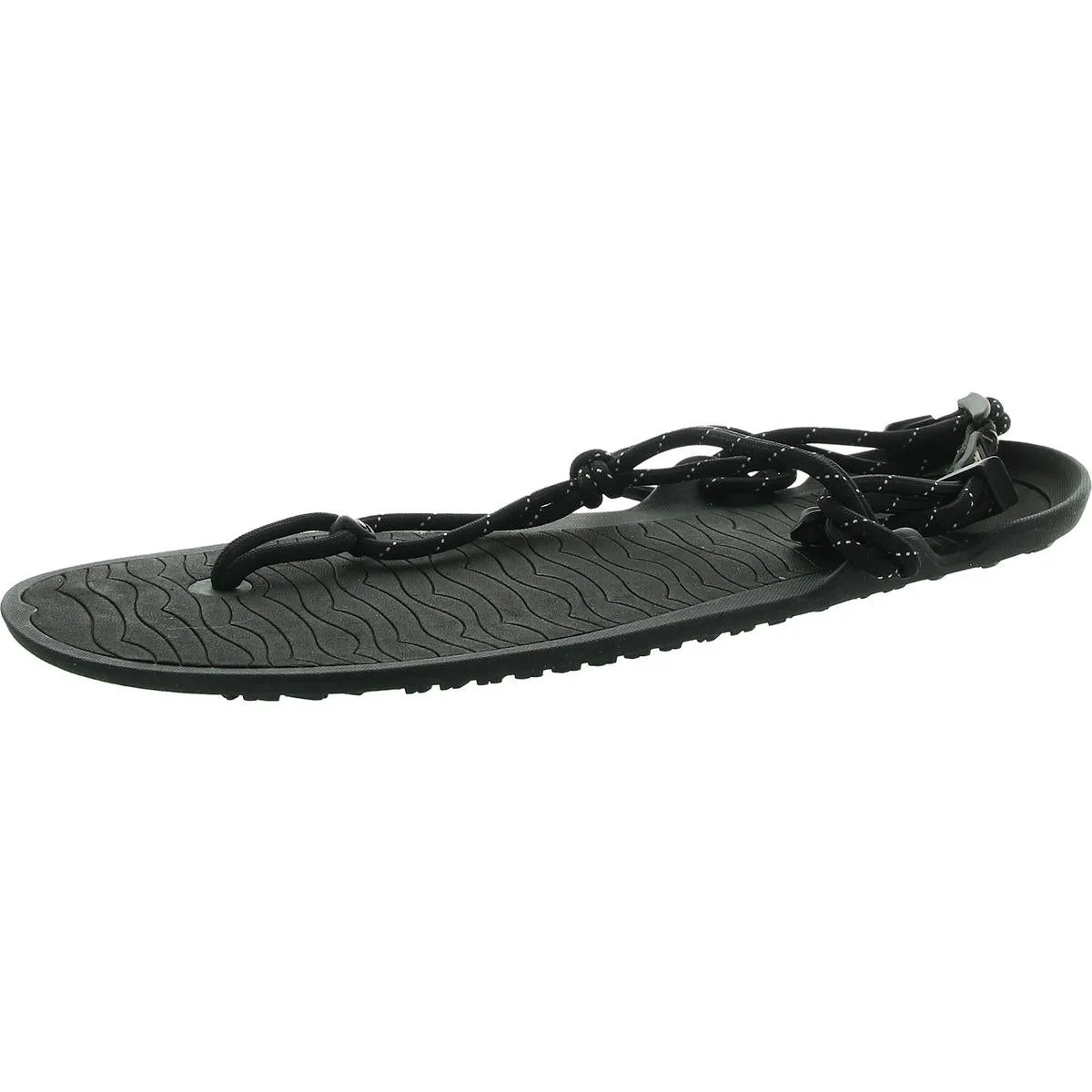 Aqua Cloud Mens Strappy Knit Thong Sandals