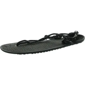 Aqua Cloud Mens Strappy Knit Thong Sandals