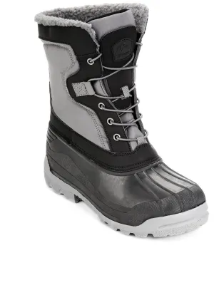 ARCTIC 02 Mens Upper Nylon Rubber Winter & Snow Boots