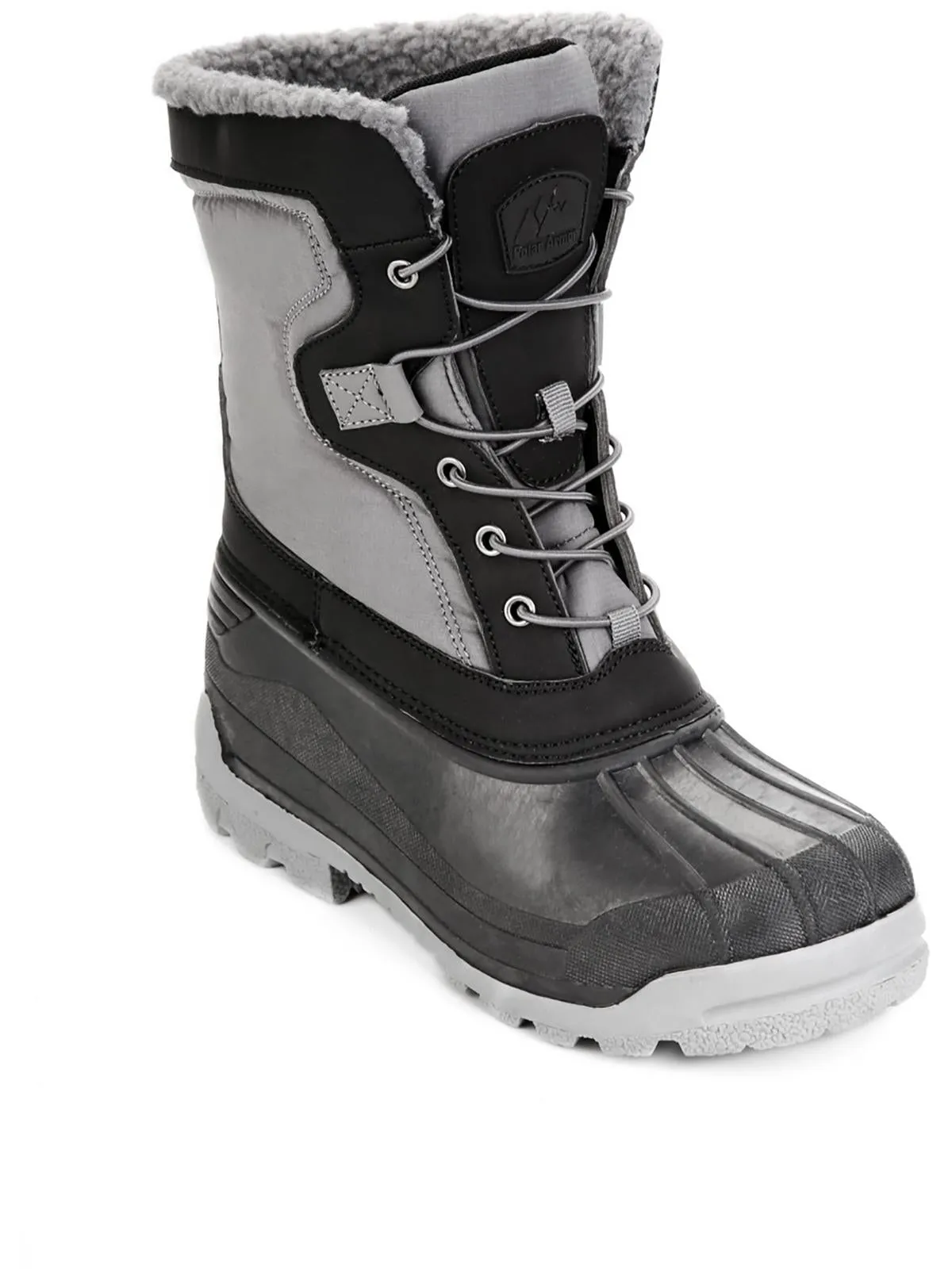 ARCTIC 02 Mens Upper Nylon Rubber Winter & Snow Boots