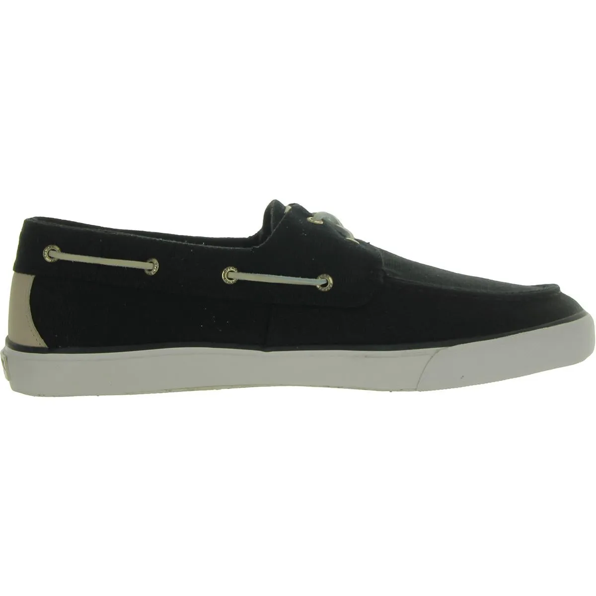 Bahama II Mens Distressed Canvas Boat Shoes