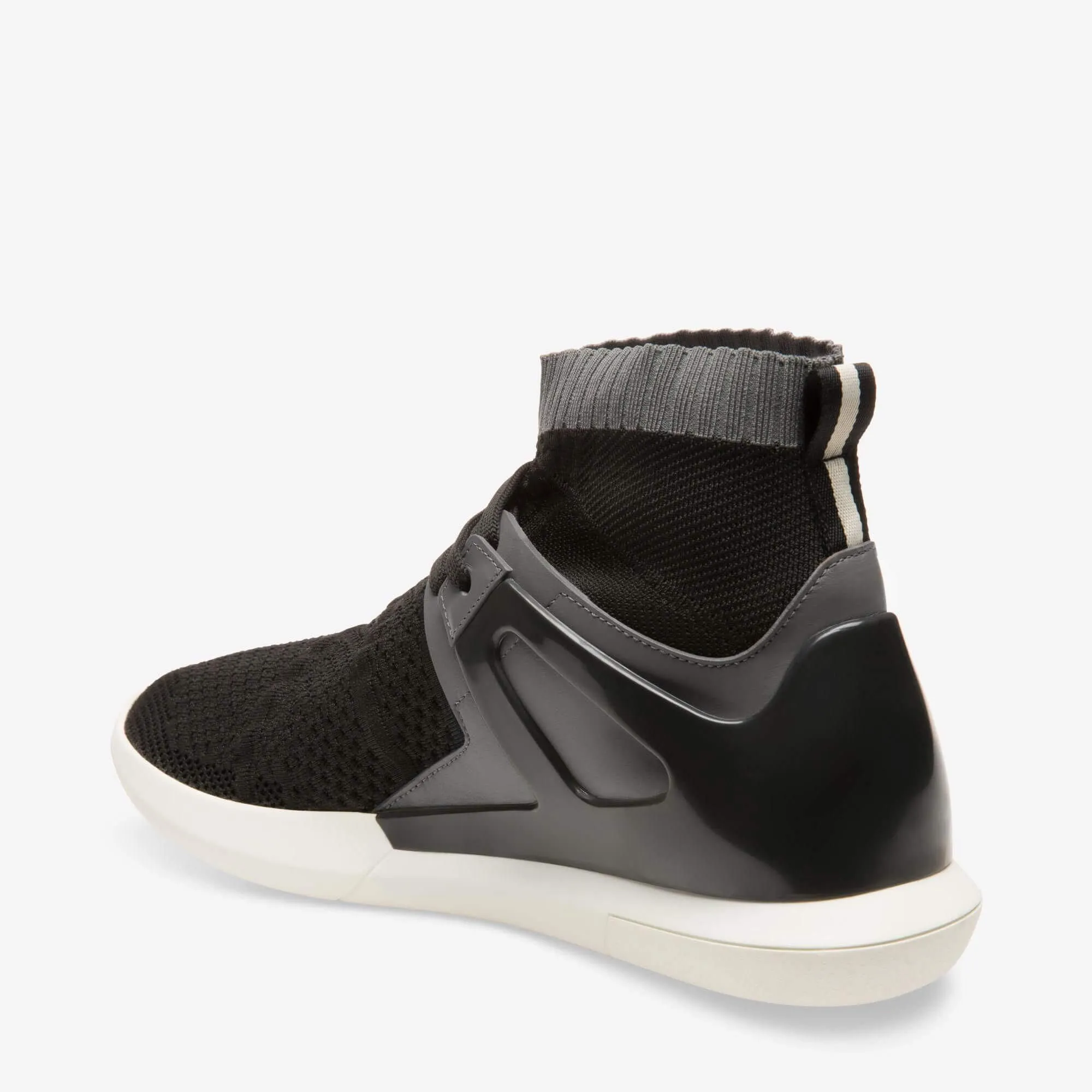 Bally Avallo Men's 6221329 Black Leather/Fabric Sneakers