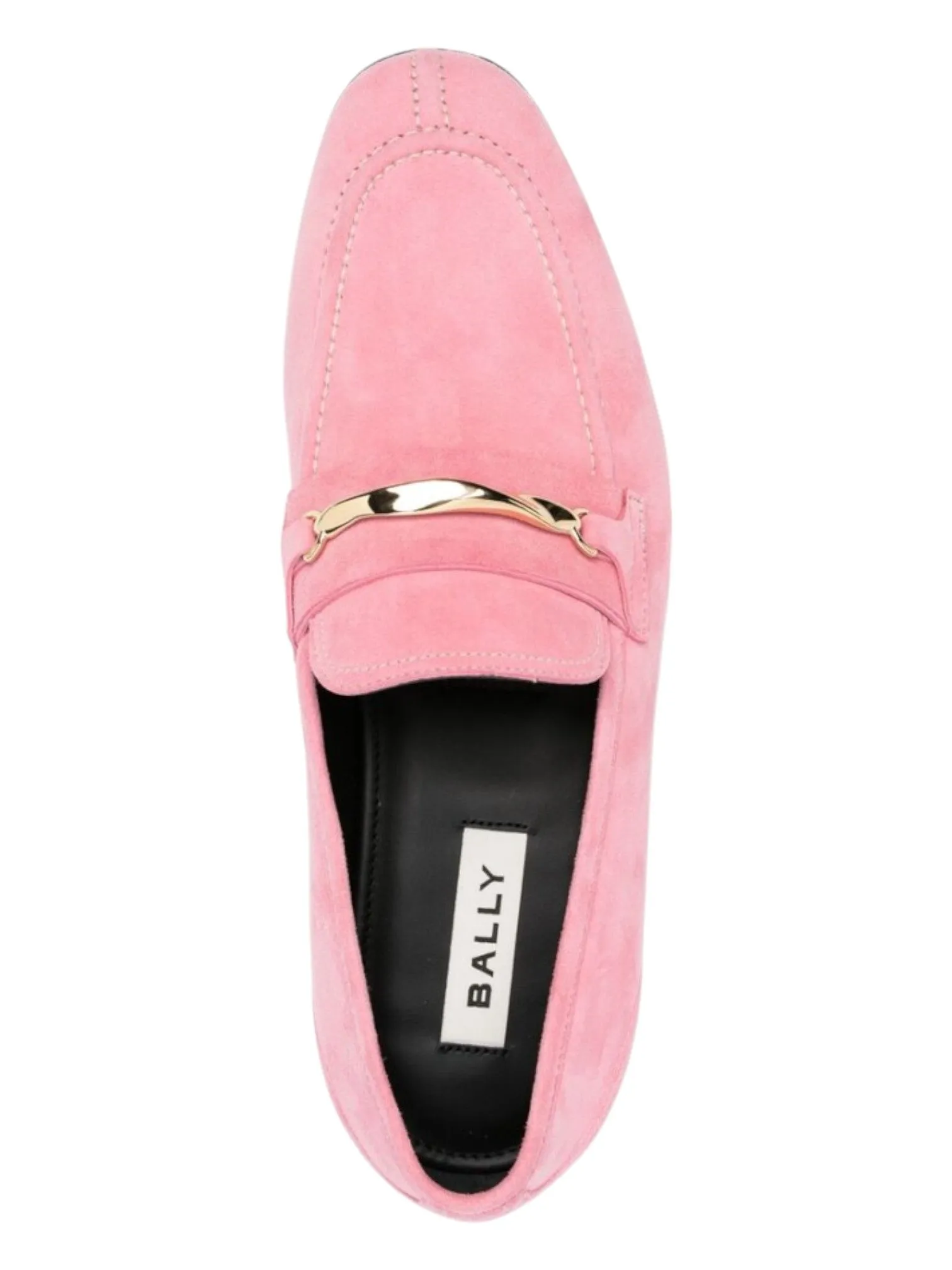 Bally Genos 6304148 Men's Pink Samantha Suede Leather Loafers