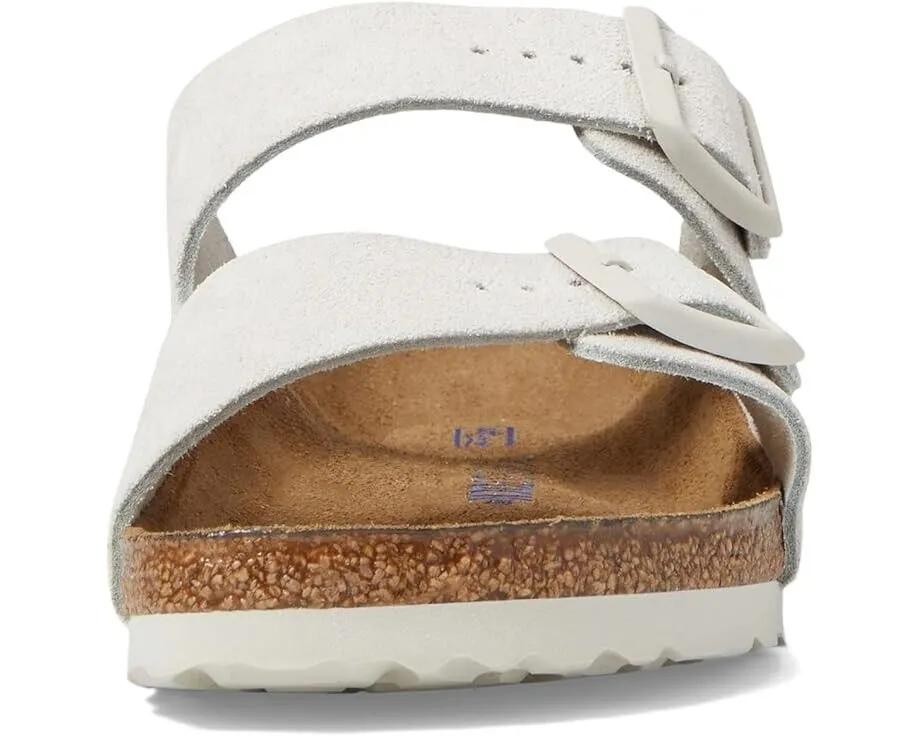 Birkenstock Arizona 1024554 Sandal Mens 13-13.5 White Soft Footbed Slide ZPO1366