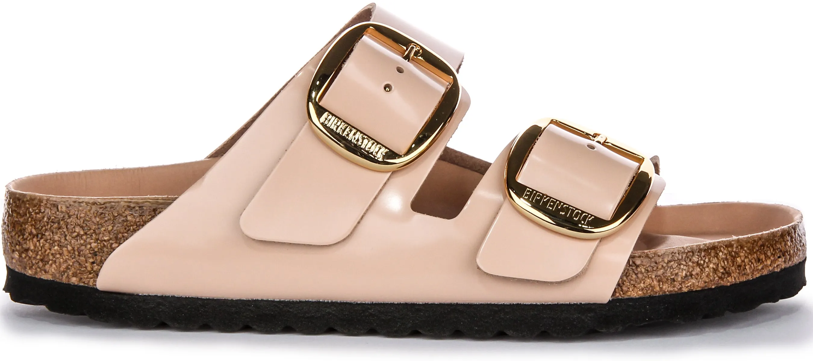 Birkenstock Arizona Big Buckle In Beige | Regular Fit Shoes Birkenstock