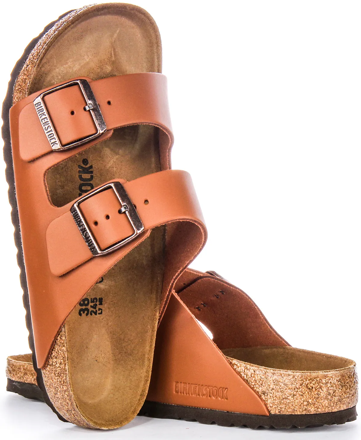 Birkenstock Arizona In Tan Brown | Regular Fit Shoes Birkenstock