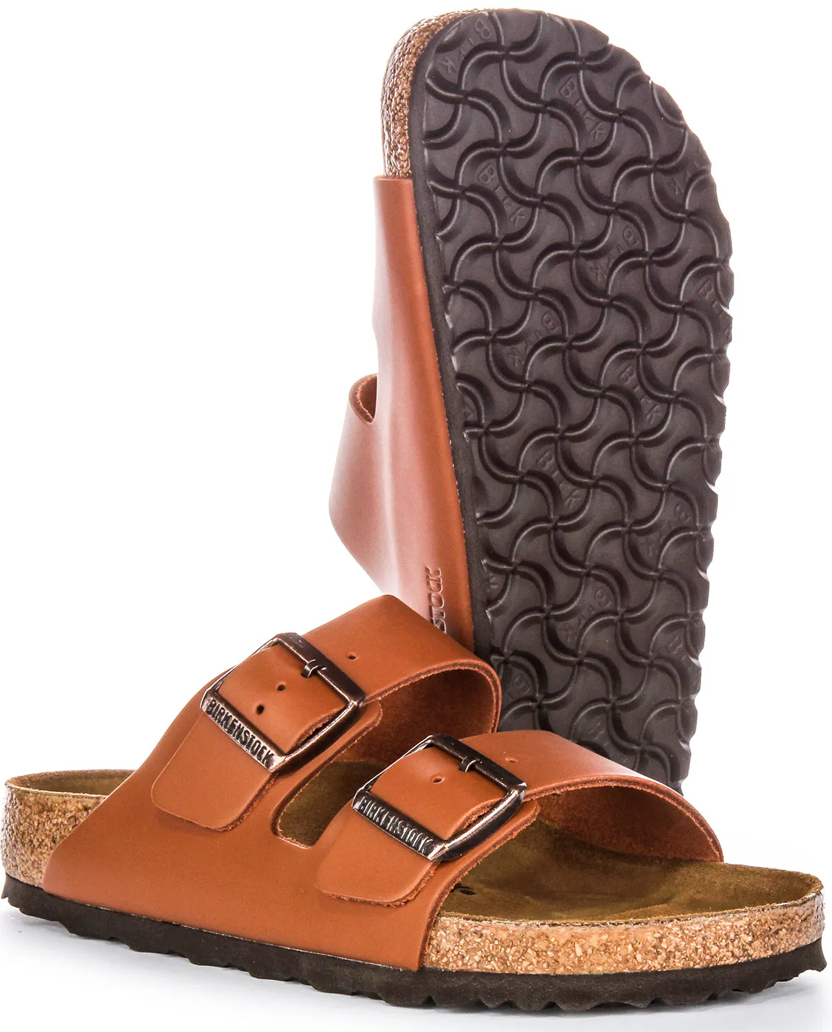 Birkenstock Arizona In Tan Brown | Regular Fit Shoes Birkenstock