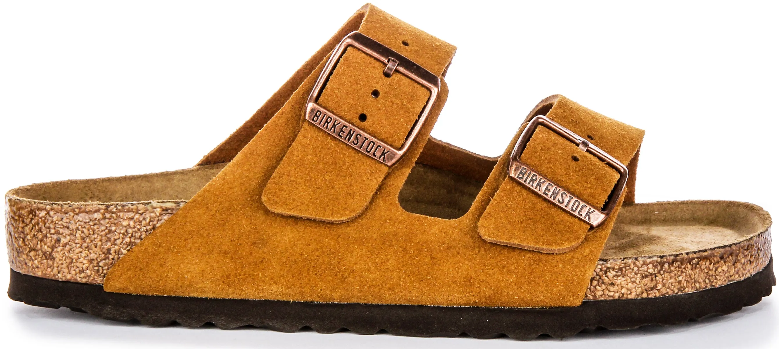 Birkenstock Arizona Soft Footbed In Mink | Regular Fit Shoes Birkenstock