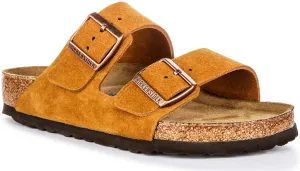 Birkenstock Arizona Soft Footbed In Mink | Regular Fit Shoes Birkenstock