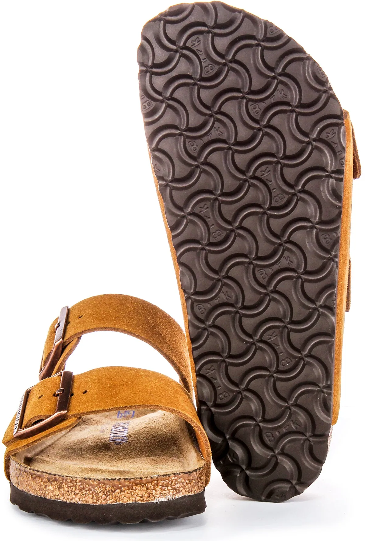 Birkenstock Arizona Soft Footbed In Mink | Regular Fit Shoes Birkenstock
