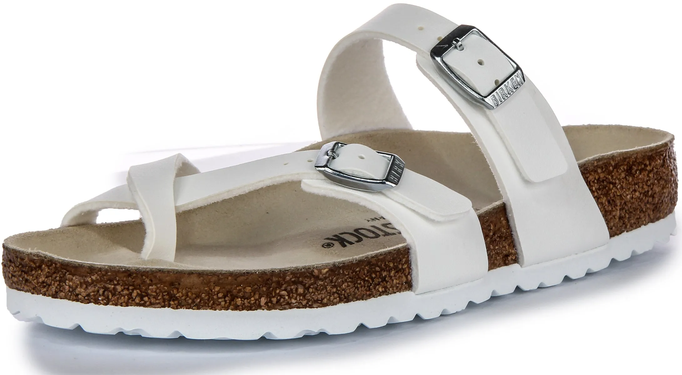 Birkenstock Mayari In White For Women | Regular Fit Shoes Birkenstock