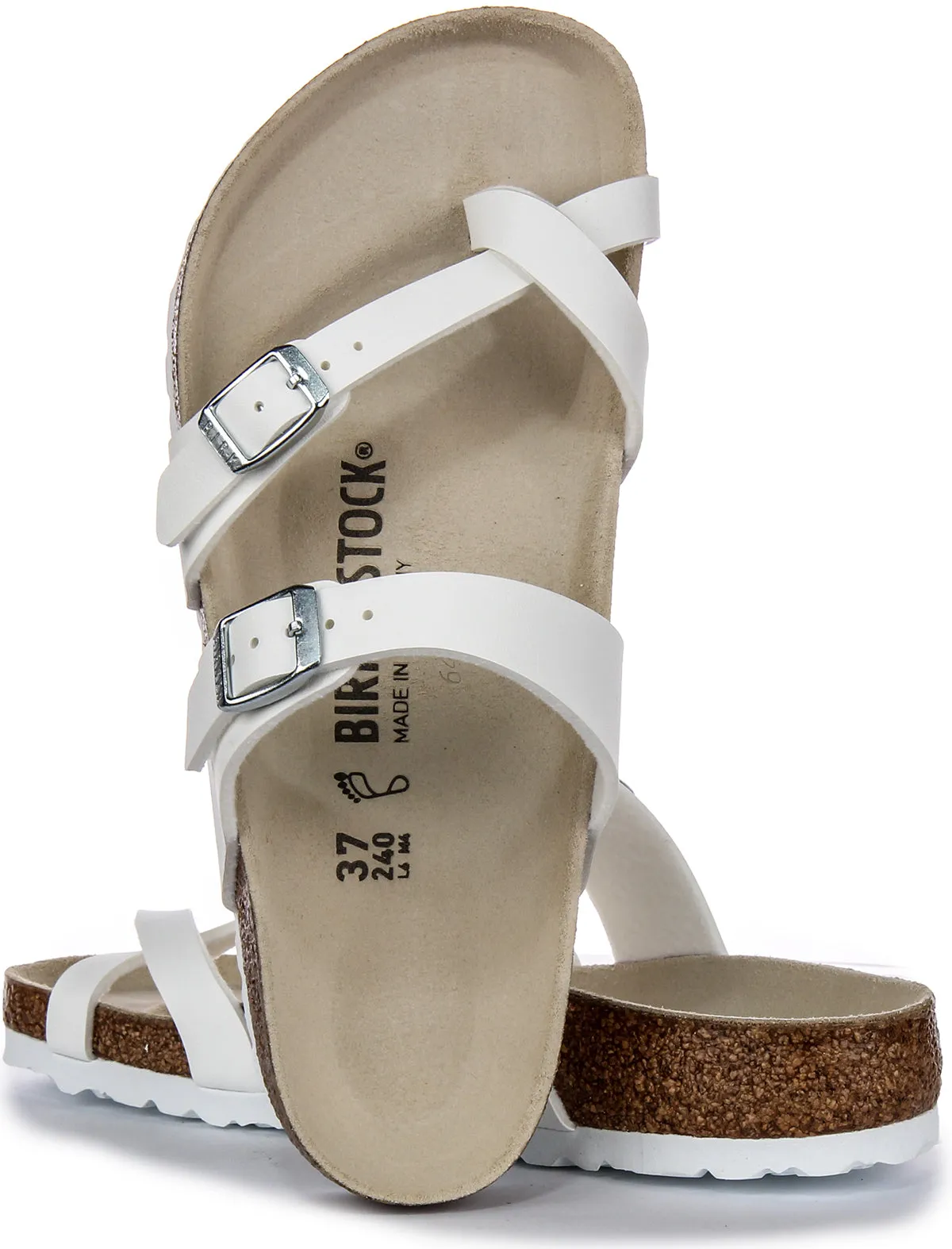 Birkenstock Mayari In White For Women | Regular Fit Shoes Birkenstock