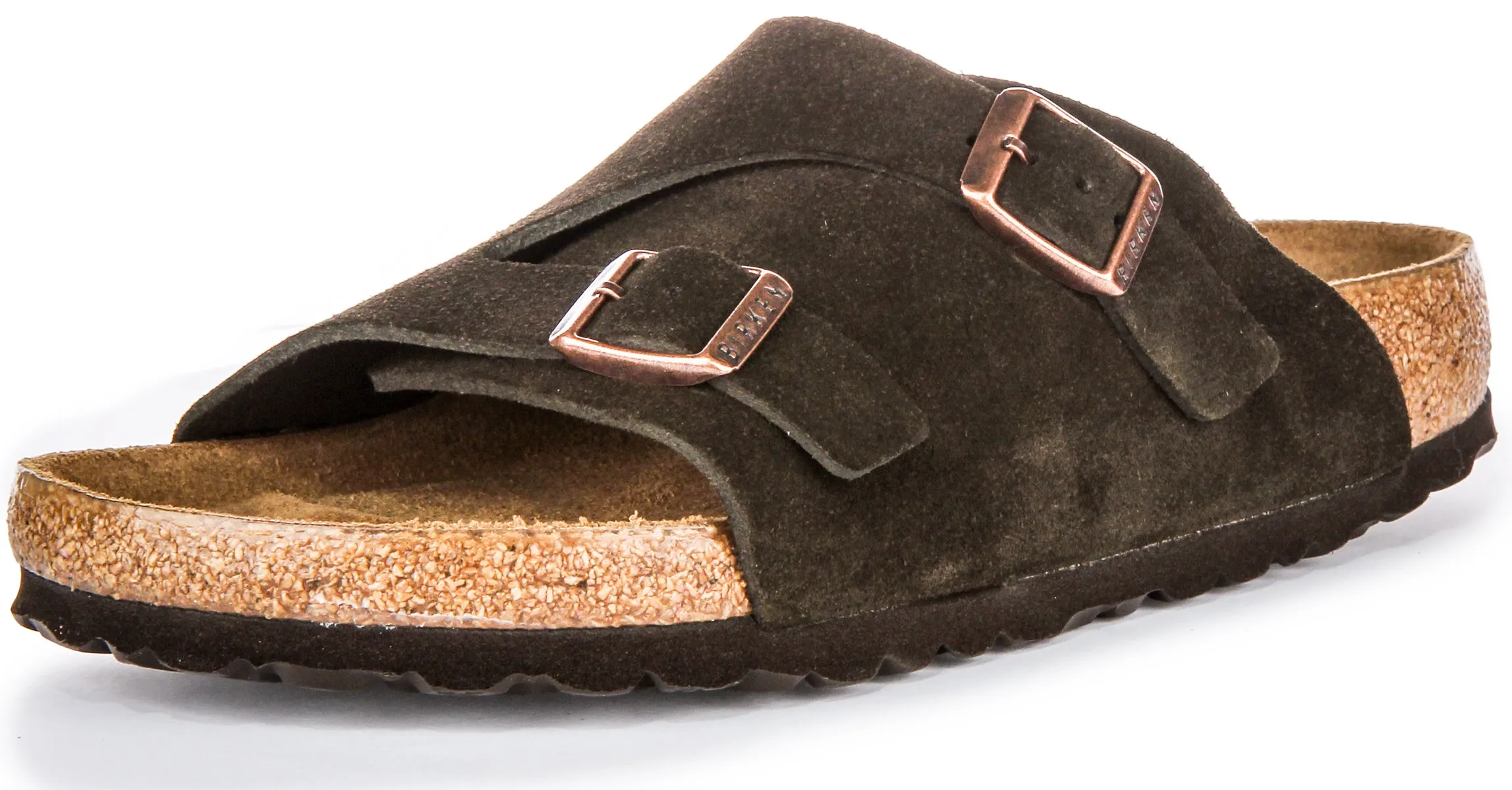 Birkenstock Zurich SFB In Mocha | Regular Fit Shoes Birkenstock
