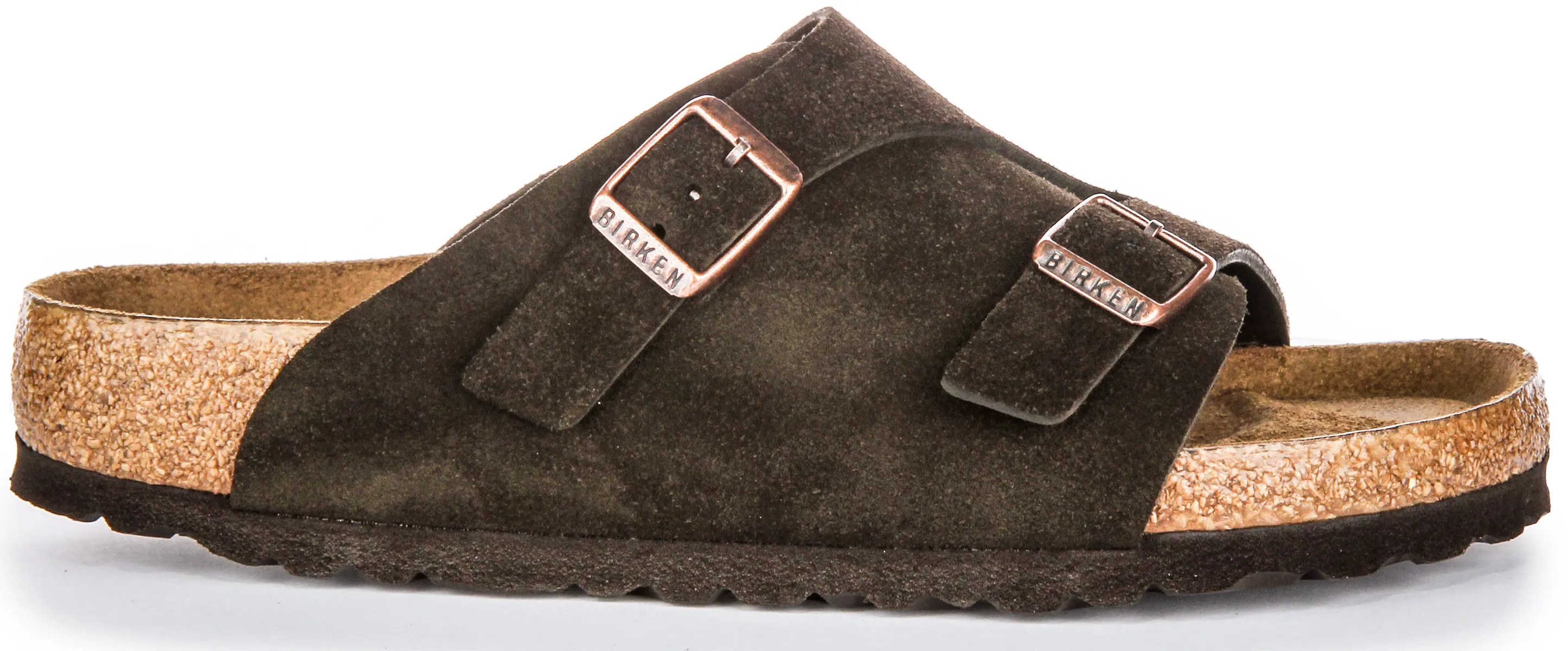 Birkenstock Zurich SFB In Mocha | Regular Fit Shoes Birkenstock