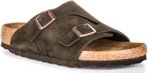 Birkenstock Zurich SFB In Mocha | Regular Fit Shoes Birkenstock