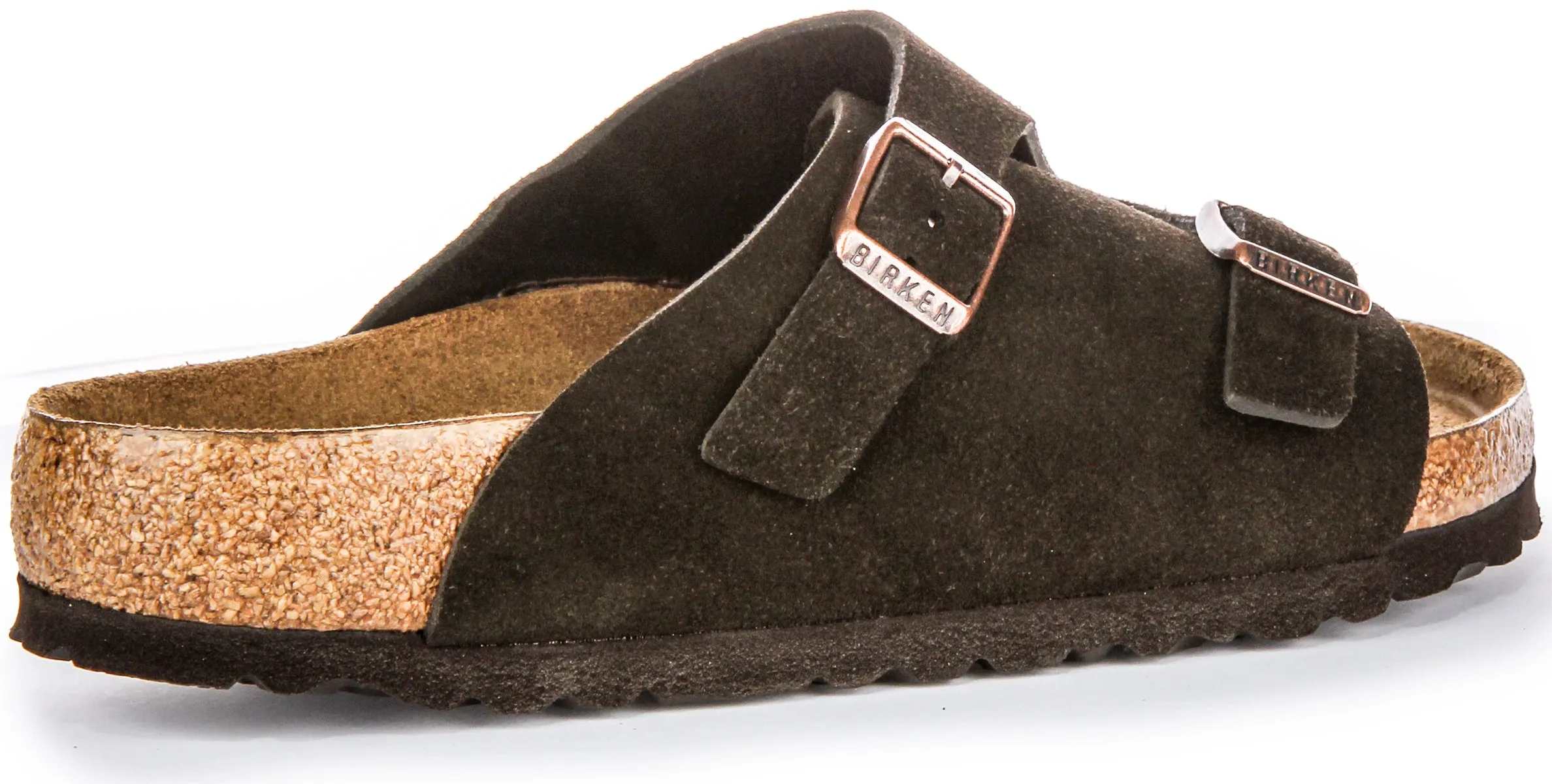 Birkenstock Zurich SFB In Mocha | Regular Fit Shoes Birkenstock