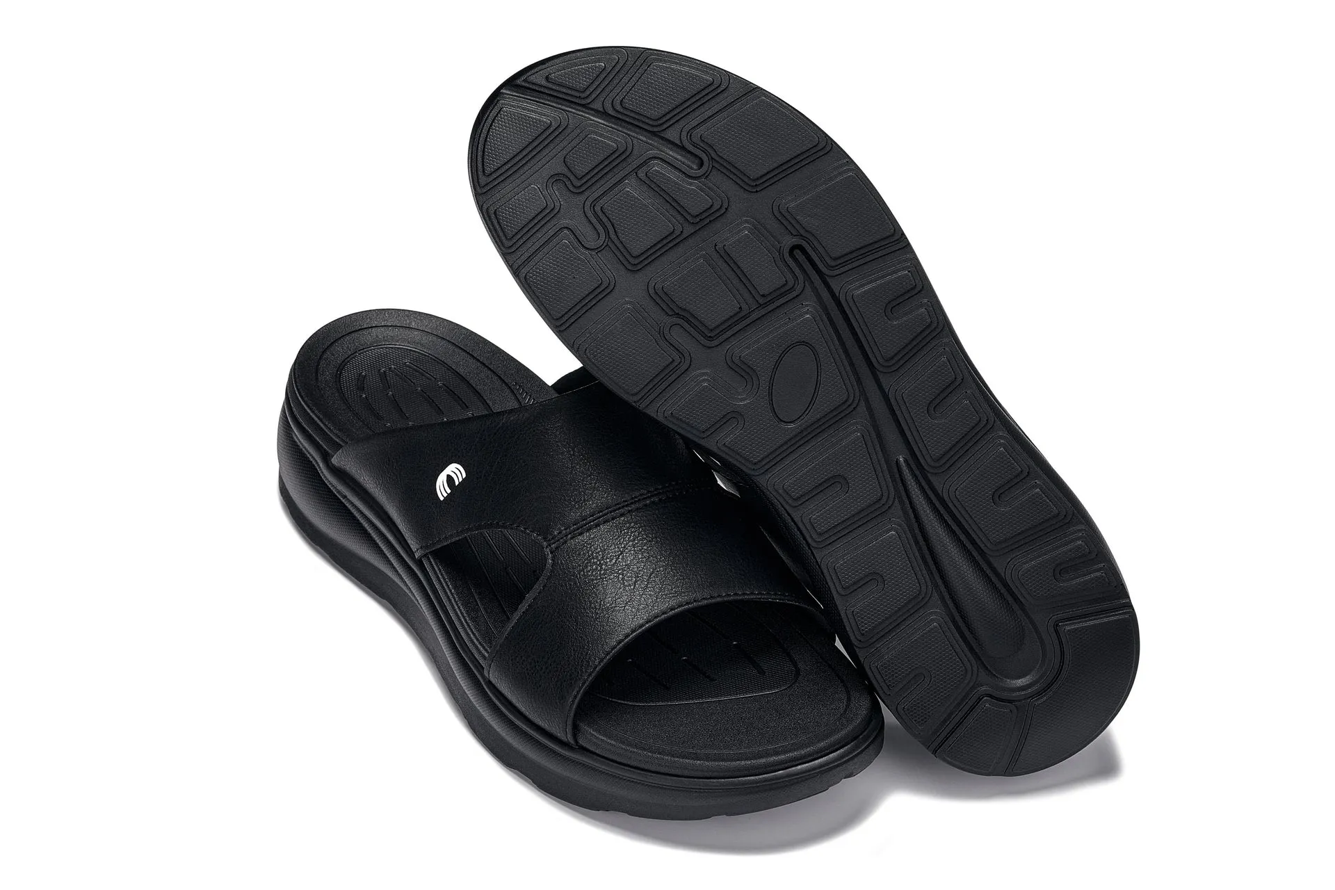 CALTO - X1655 - 2 Inches Taller (Black/Grainy Black)