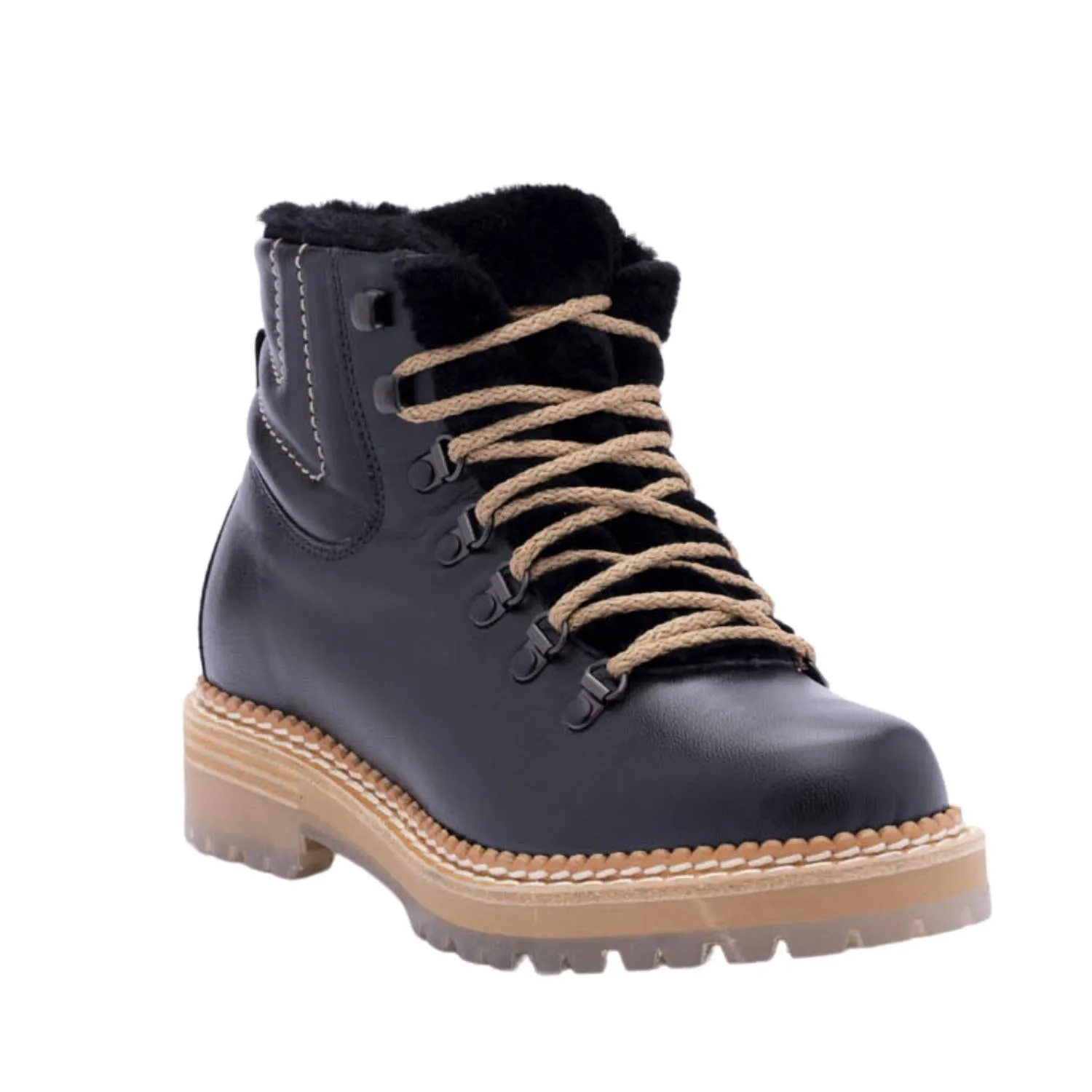 Camelia Hiking Boot In Black