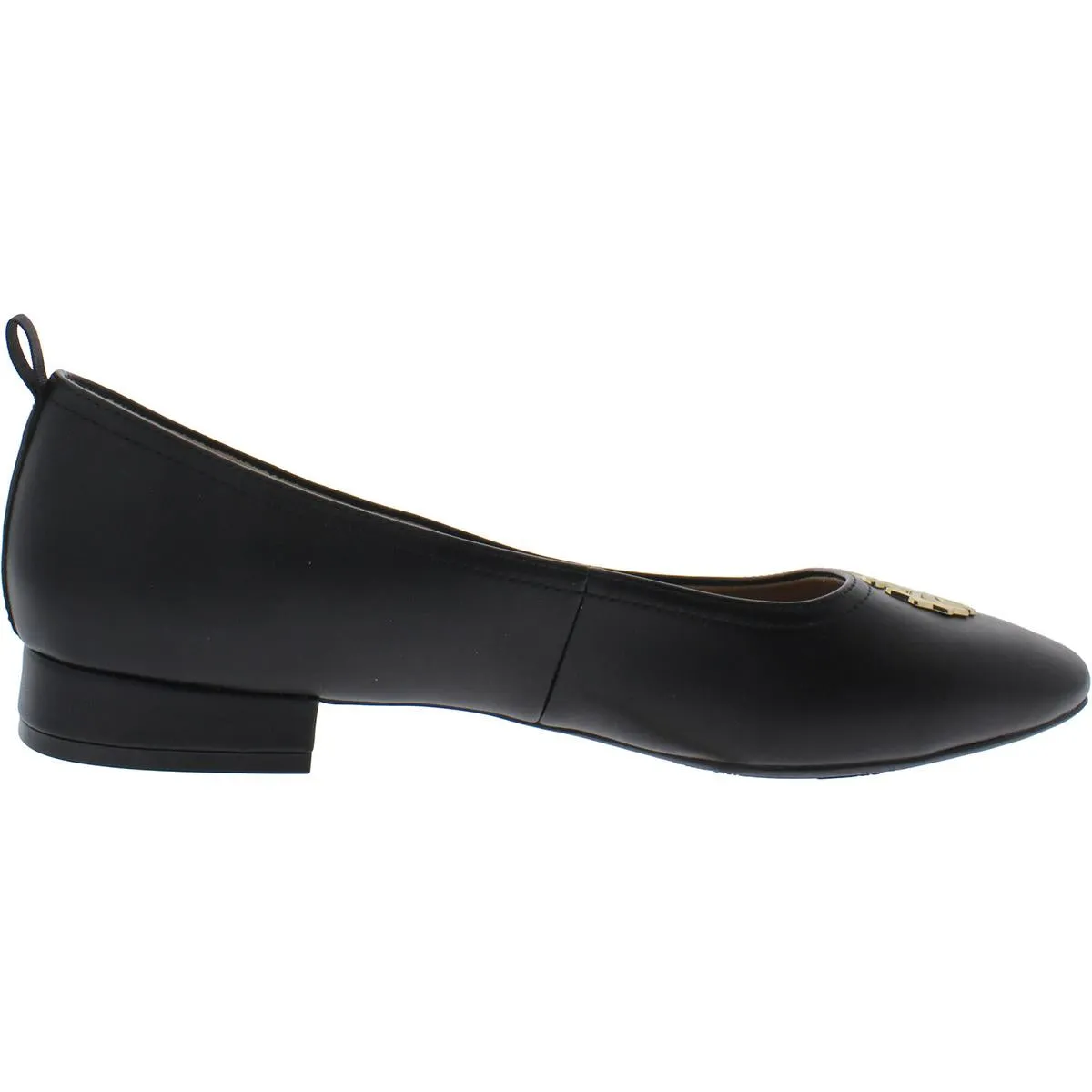 Cameo Womens Slip On Block Heel Loafer Heels