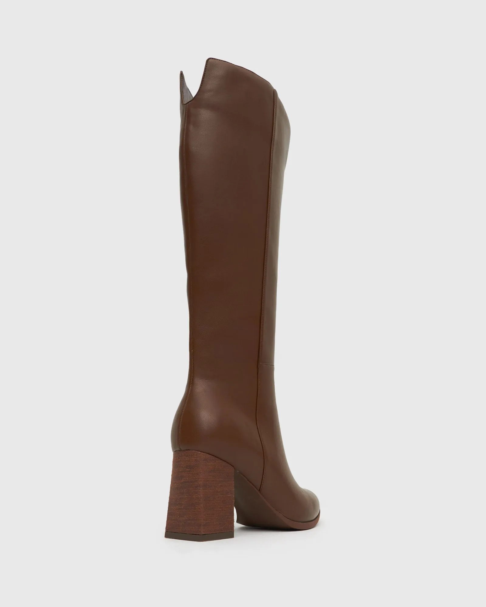 CAMILLE Knee High Block Boots
