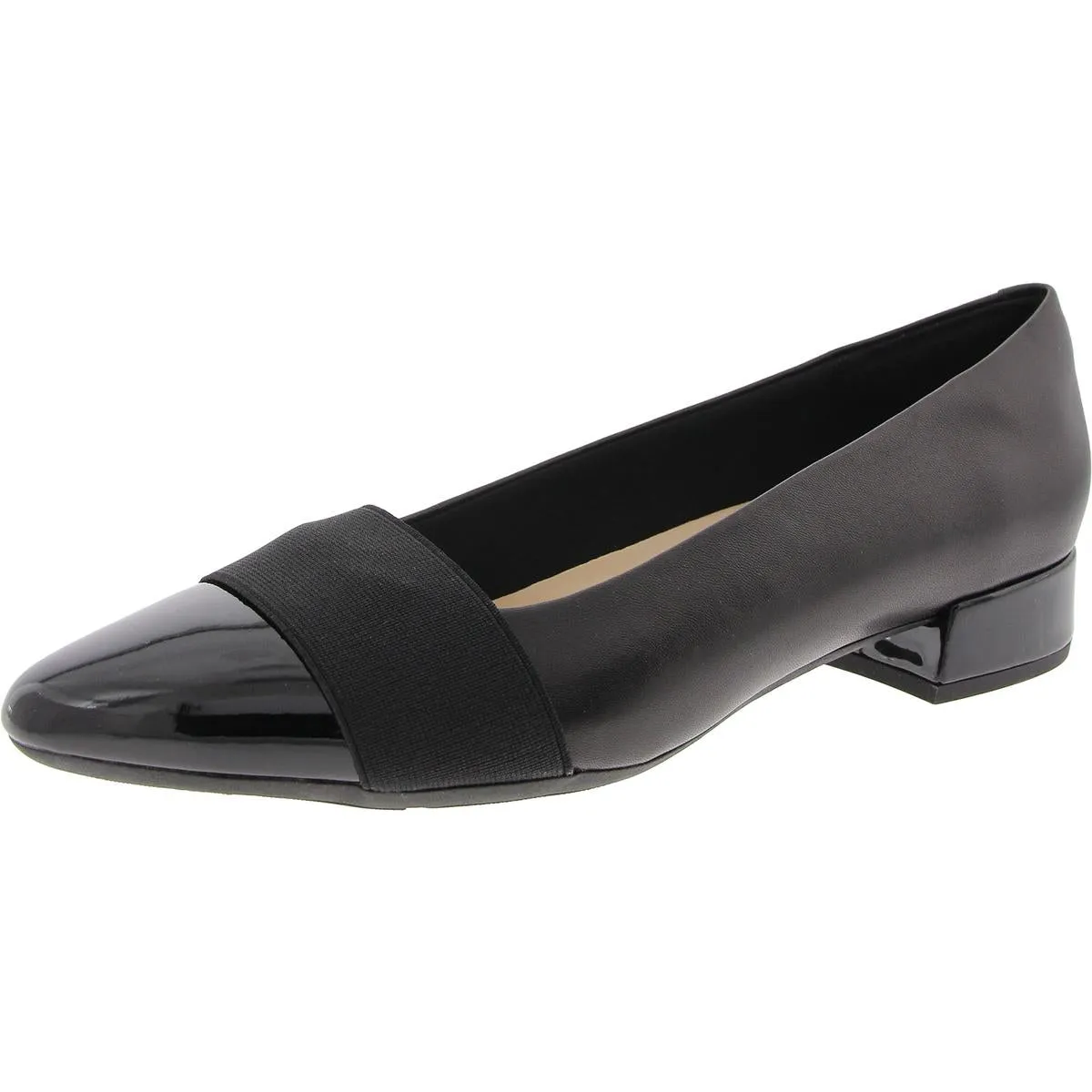 Casta Womens Slip On Two Tone Loafers