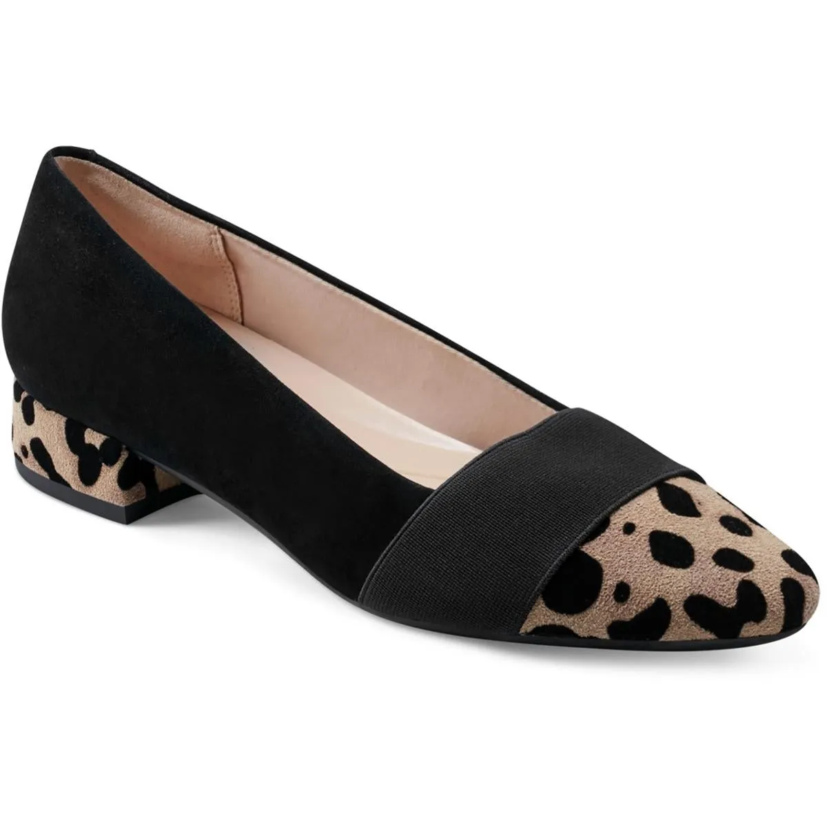 Casta Womens Slip On Two Tone Loafers