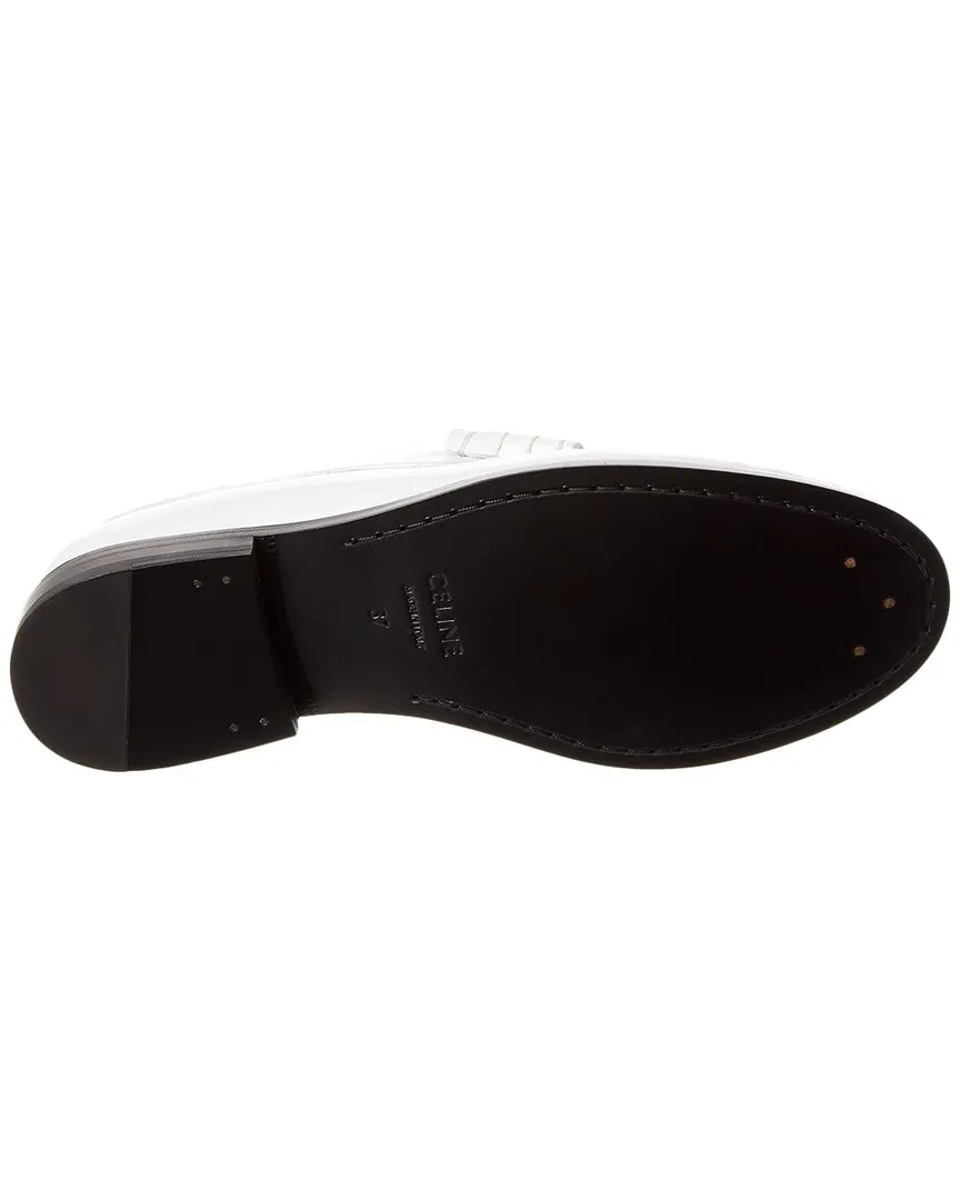CELINE Luco Triomphe Leather Loafer