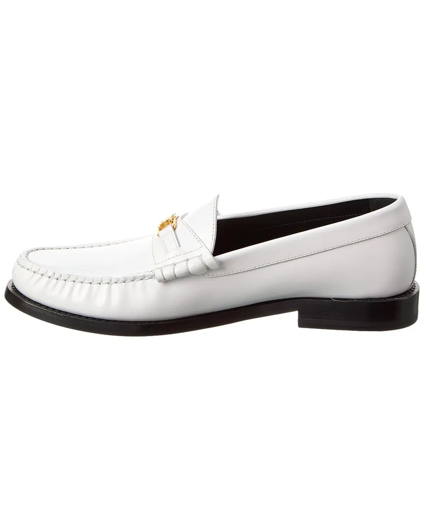 CELINE Luco Triomphe Leather Loafer
