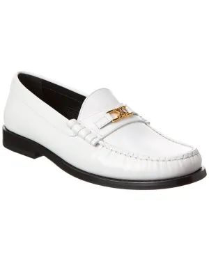 CELINE Luco Triomphe Leather Loafer
