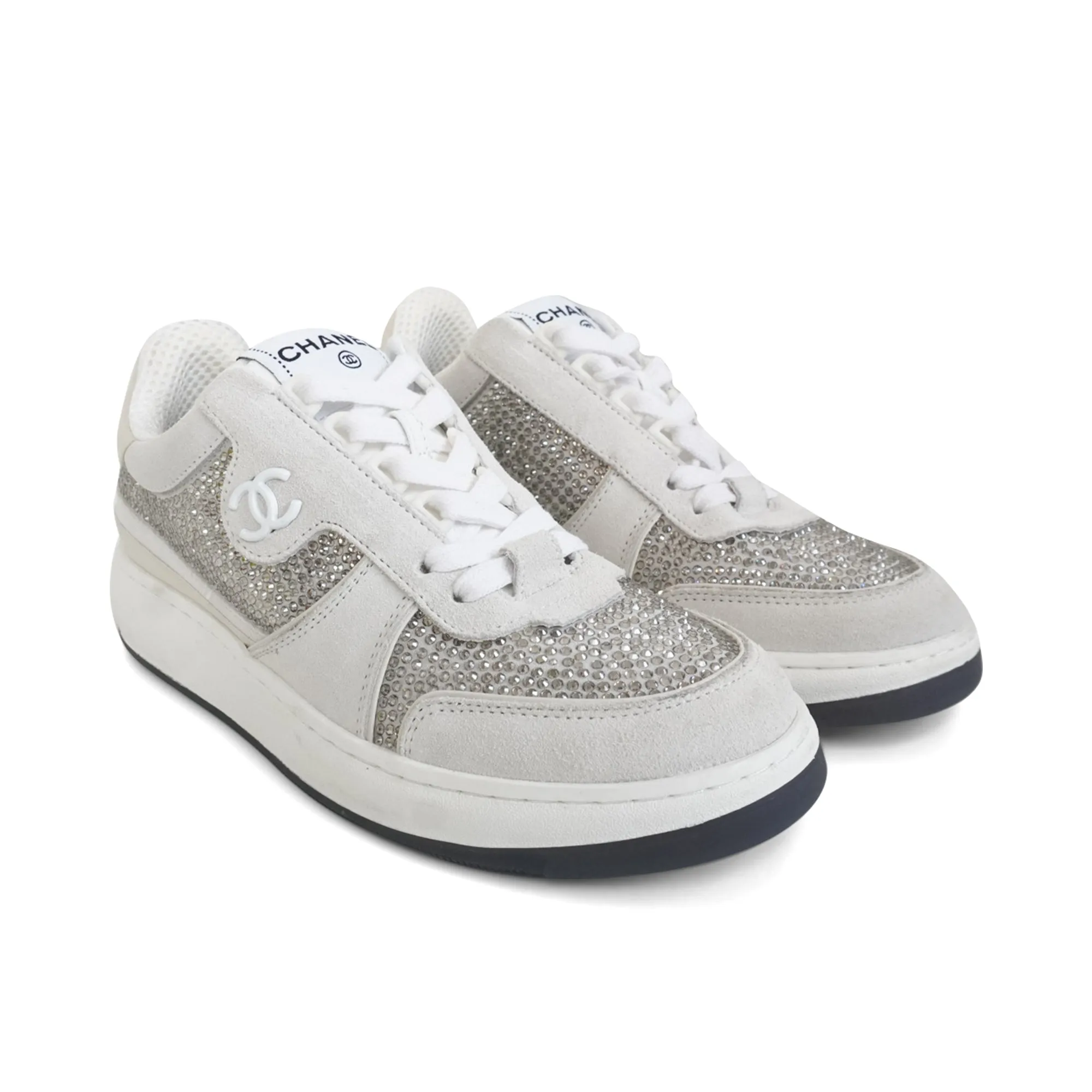 Chanel '23C Crystal' Sneakers - Women's 36