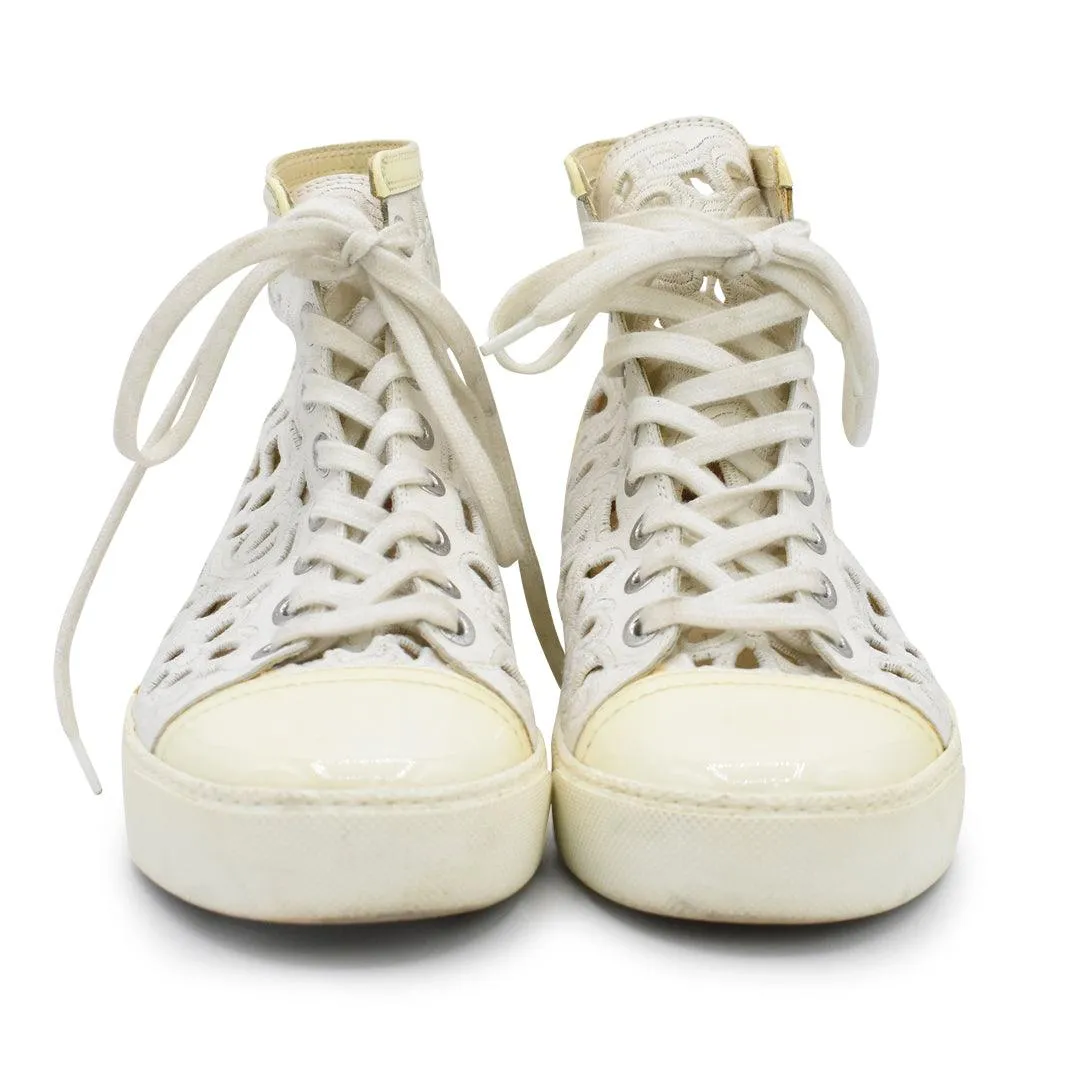 Chanel Cutout Sneakers - Women's 36