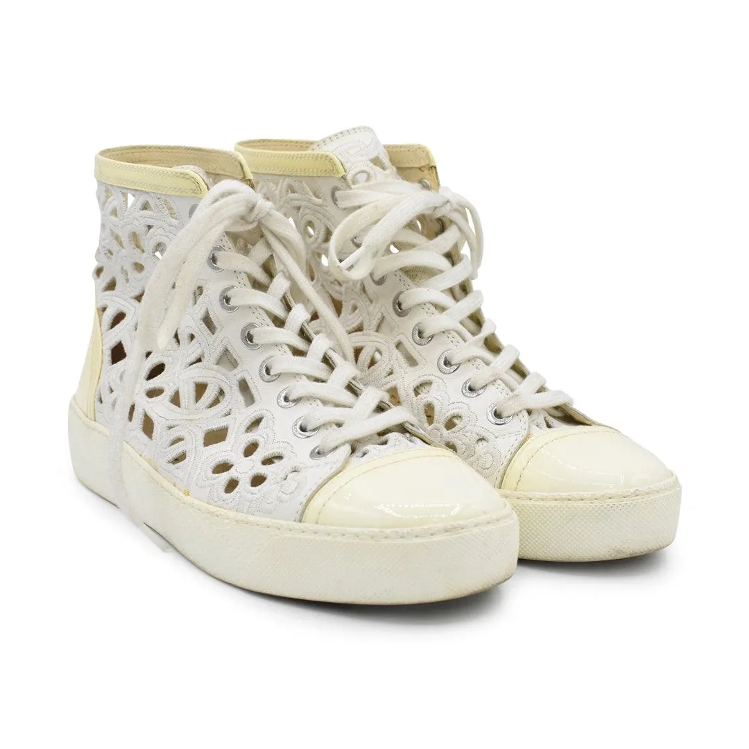 Chanel Cutout Sneakers - Women's 36