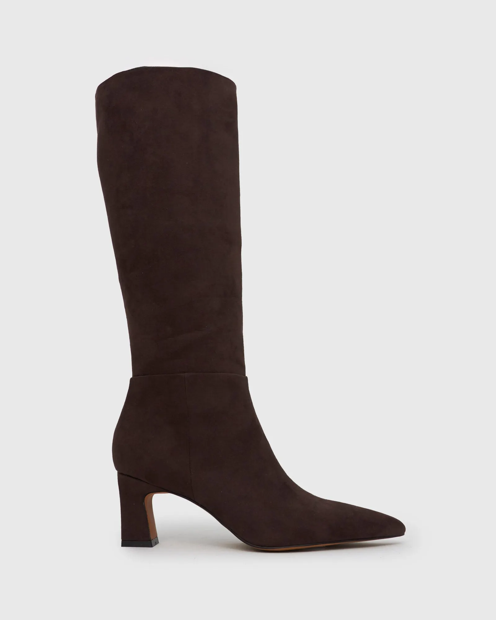 CHARISMA Kitten Heel Knee High Boots