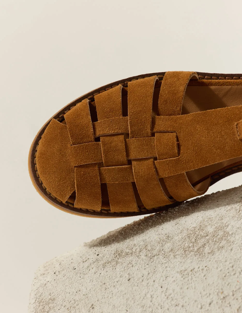 Charlie Sandals - Amber suede