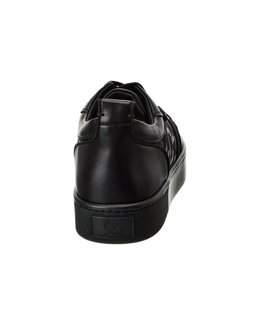 Christian Louboutin Happyrui Canvas & Leather Sneaker