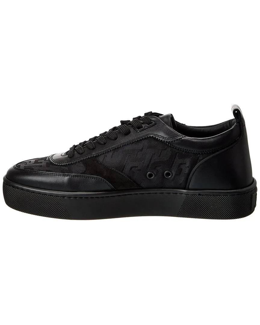 Christian Louboutin Happyrui Canvas & Leather Sneaker