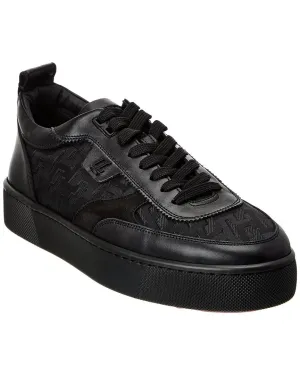 Christian Louboutin Happyrui Canvas & Leather Sneaker