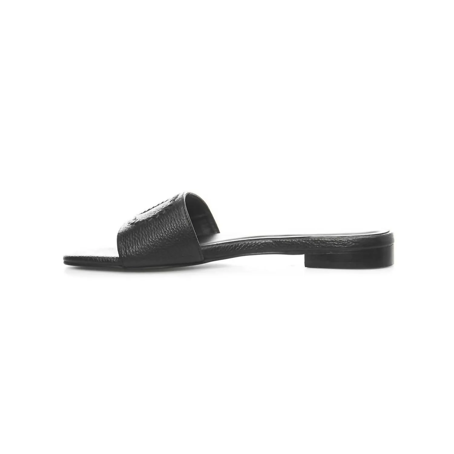 Ciabattina Slide In Nero