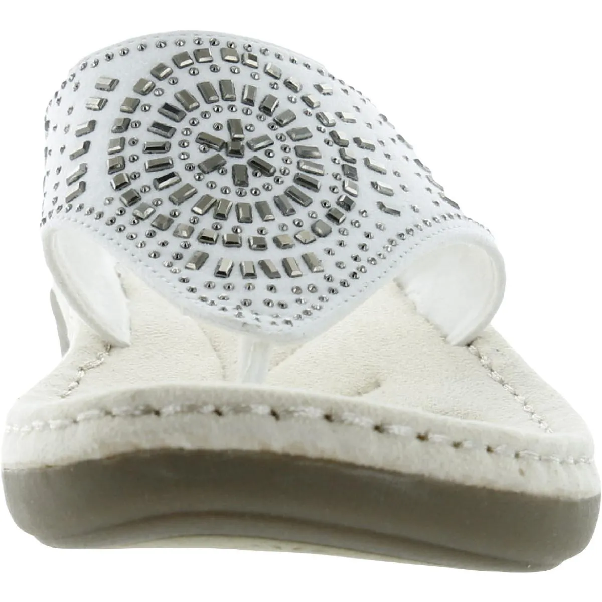 Cienna Womens Embellished Wedges
