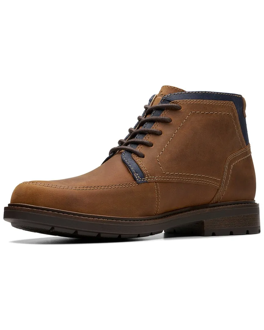 Clarks Un Shire Hi Weatherproof Leather Boot