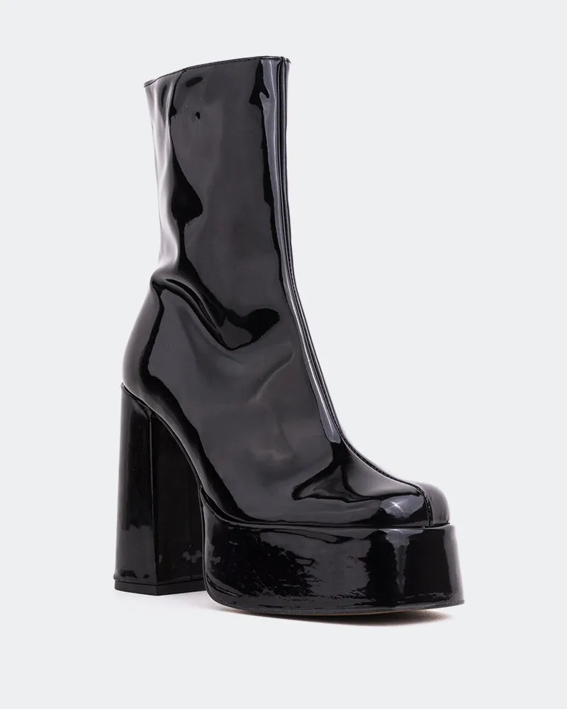Cloud Black Patent