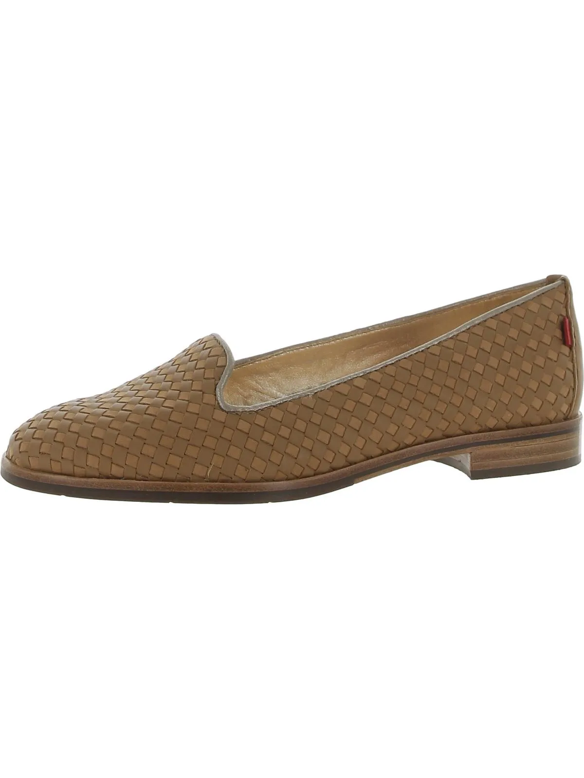 Columbus CR Womens Leather Snake Print Smoking Loafers