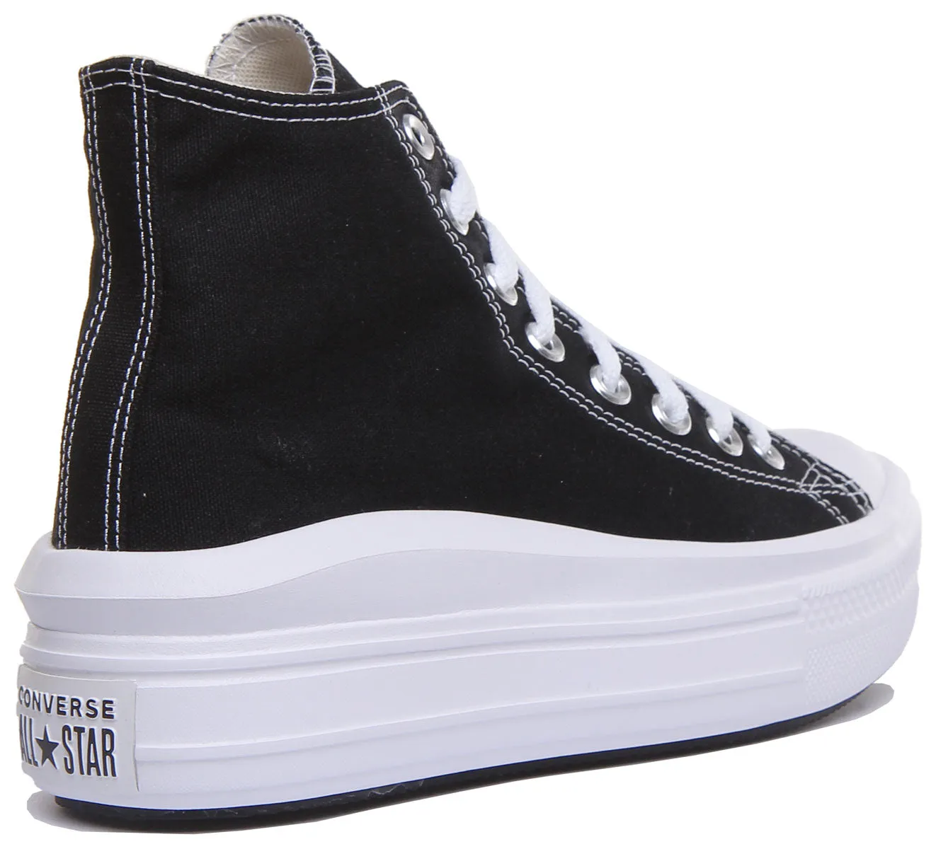 Converse 568497C CT All Star Hi Trainer In Black White For Women Shoes Converse